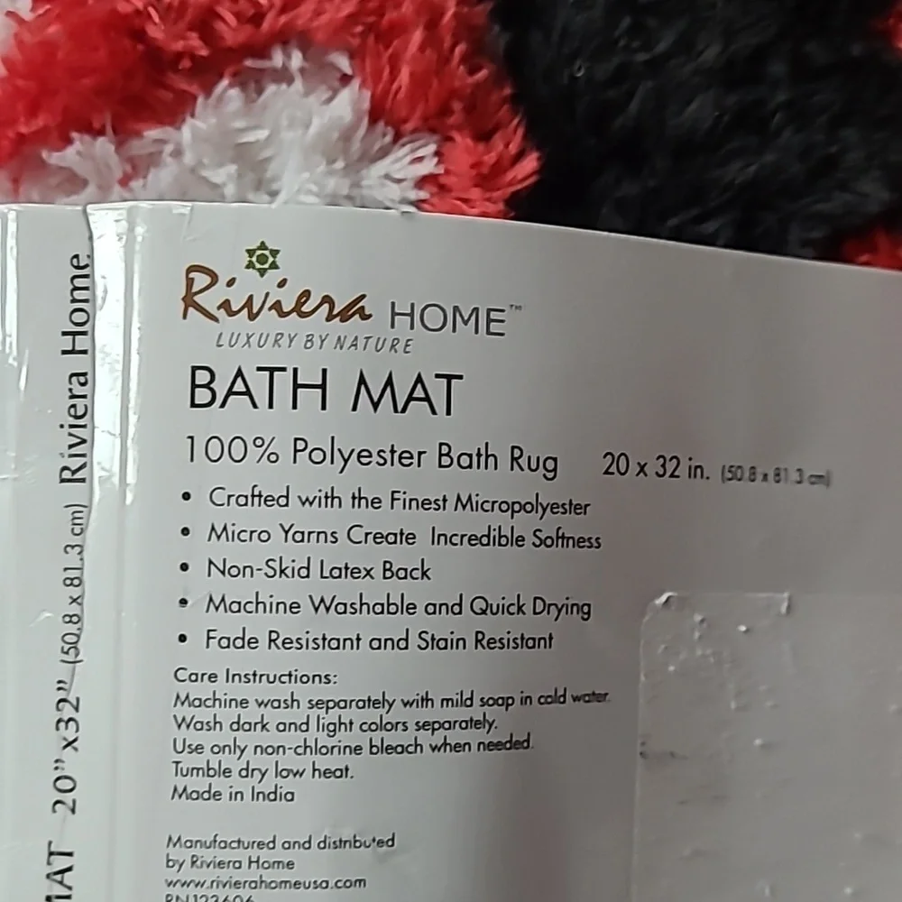 Rivera Home Bath Rug